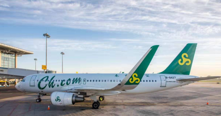 春秋航空喜迎百架飛機入列，雙12特惠機票9元起搶購